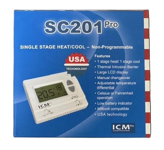 SC201 thermostat box